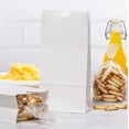 thumbnail image 3 of Bag Tek White Paper Bag - 2 lb - 4 1/4" x 2 1/4" x 8 1/2" - 100 count box, 3 of 8