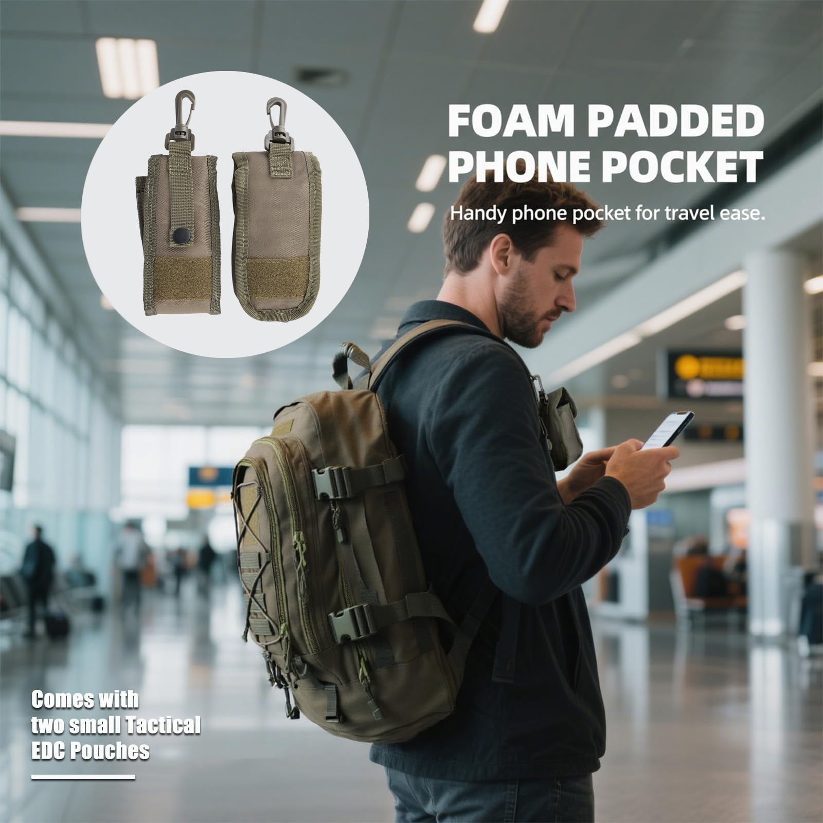 Backpack for Men Women Camping Hiking Large Multifunction Outdoor Sport Rucksack Molle Bag Backpacks