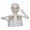 B, variant on Halloween Skeleton Light Up Desktop Ornament, 3.94x4.33 Inch Glowing Bone Figurine for Party Decor, Spooky Tabletop Accent for Home Office Shelf Display (A)