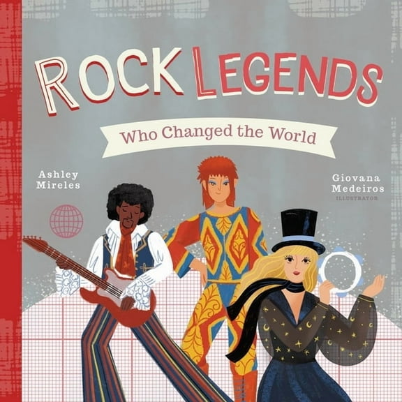 Perret's Joke Book Rock Legends Who Changed the World, (Board Book)