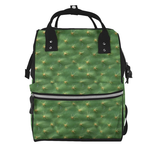 Easygdp Cactus 3 para Bolsa de Bebé de Gran Capacidad con Múltiples Bolsillos, Bolsa de Pañales para Padres, Bolsa de Viaje Organizada y Elegante
