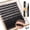 100-1, variant on SENLINK 2027 NEW Lash Extension Kit Thick Eyelash Extension Kit 10-18mm Fluff Volume Lash Clusters 200D Individual Eyelashes Kit with Lashes Bond, Lashes Remover, Lash Tweezers, DIY Lash Extension