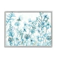 thumbnail image 4 of Stupell Industries Blue Lilac Wildflower Meadow Monochromatic Floral Bloom,14 x 11, Design by Dogwood Portfolio, 4 of 5