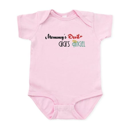 

CafePress - Mommy s Devil Gigi s Angel Infant Bodysuit - Baby Light Bodysuit Size Newborn - 24 Months