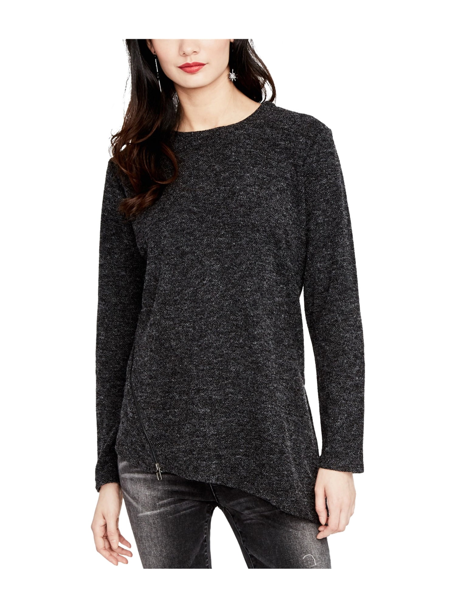 rachel roy zip asymmetrical sweater