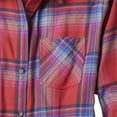 thumbnail image 5 of Legendary Whitetails Women's Cottage Escape Flannel Long Sleeve Plaid and Solid Color Clothes for Women, Fitted Button Down, 5 of 7