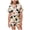 a35-Beige, variant on KPOPLK Girl's Halloween Pajamas Set Kids Girls Short Sleeve Button Down Shirt and Shorts Pjs 2Piece for 2-13Years,Size 6-7 Years