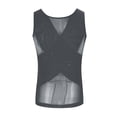 thumbnail image 5 of Body Shaper Tank Tops Men Lightweight Breathable Tummy Control Compression Sleeveless Undershirt Workout Tanks, 5 of 5