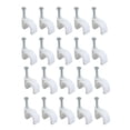 thumbnail image 3 of Clips para cables con clavo, 100 PCS Clips para cables de acero de 5 mm Clips para clavos de acero para cableado Resistentes y resistentes, 3 of 10