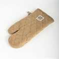thumbnail image 1 of Beige Stone Washed Cotton Oven Mitt, 1 of 1