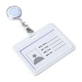 thumbnail image 1 of Porta credencial ligero para enfermera, porta credencial de identificación creativo Blanco, 1 of 9