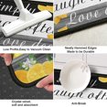 thumbnail image 2 of 2 Pieces Lemon Kitchen Decor Rug Set, Washable Non-Slip Kitchen Sink Mats, Indoor Laundry Room Runner Area Carpet Farmhouse Style Decoration 17"x47"+17"x30", 2 of 6