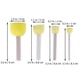 thumbnail image 3 of 20PCS Assorted Size Round Sponges Brush Set Kids Painting Tools Sponge Painting Stippler Set DIY Painting Tools, 3 of 3