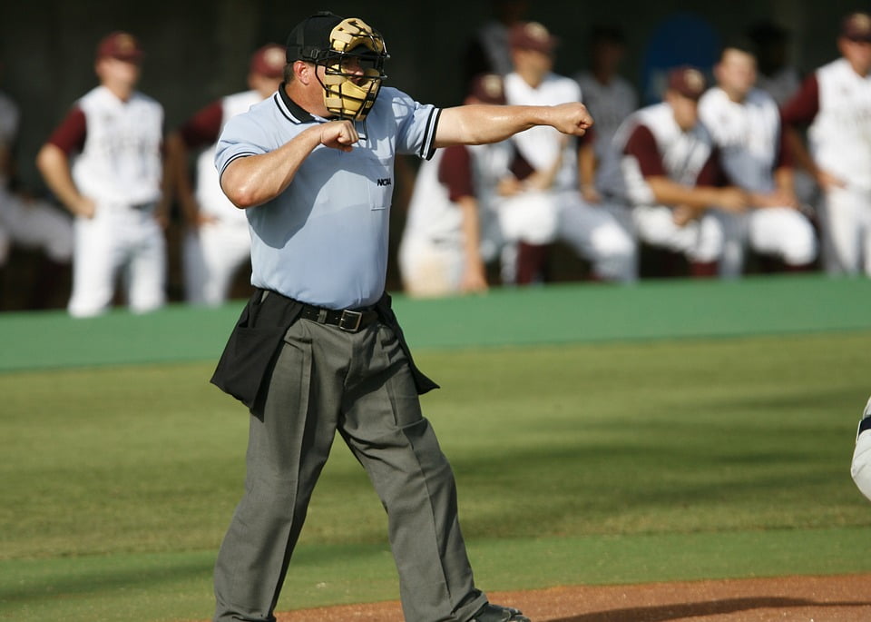 baseball umpire uniform