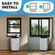 Airo Portable Air Conditioner 10000 BTU (7000 BTU DOE), Standing AC Unit with DIY Window Kit