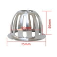 thumbnail image 1 of Toit de Drainage de Balcon en Acier Inoxydable Couvercle de Tuyau de Pluie, 1 of 10