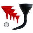 thumbnail image 1 of Juego de embudos para aceite Pxeibna, kit flexible de plástico de 5 piezas, 1 of 7