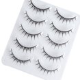 thumbnail image 3 of Pestañas Postizas Emotao Estilo Manga 5 Pares Aspecto Natural, 3 of 7