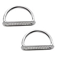 thumbnail image 3 of Decodeary 2 Pack Stainless Steel Dive Belt D Rings Weight Keeper for 5cm Webbing Style A 1Set, 3 of 6