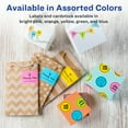 thumbnail image 2 of Avery Full-Sheet Labels, Assorted Bright Colors, 8.5" x 11", Laser/Inkjet, 10 Labels (4332), 2 of 9