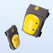 Segway 6 Piece Kids Protective Gear Set,Adjustable Knee Pads, Elbow Pads,Hand Guards for Scooter and Balance Bike Riding Safety, Yellow