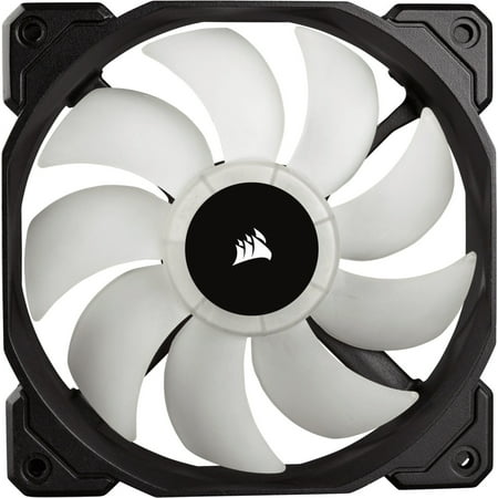 Corsair CO-9050065-WW HD Series, HD120 RGB LED, 120mm High Performance RGB LED PWM single fan, no controller - (Best Pwm Fan Controller)