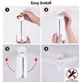 thumbnail image 6 of LED Garage Light 45W/60W Deformable Ceiling Lights Adjustable LED Panels for Workshop Warehouse Basement, 6 of 7