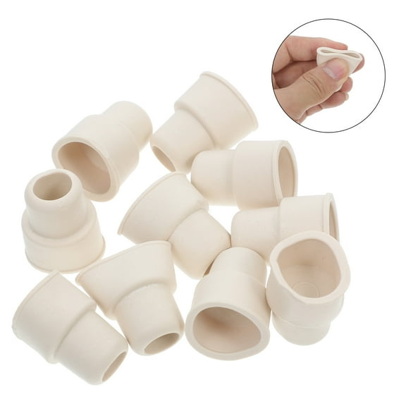 MLINS 10pcs Rubber End Caps Wine Bottle Stopper Reusable Sealing Plug Wine Toppers For Wine Bottles Beers Craft Homemade Wine