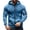 Sky Blue #2, variant on Men's Winter Raglan Sleeve Hoodie Soft Fleece Full Zip Athletic Jacket Wind Resistant Loose Causal Hoodies, M