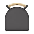 thumbnail image 2 of 830 Voltaire 25" Swivel Counter Stool with Pewter Finish, Natural Back and Canter Storm Seat, 2 of 3