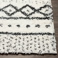 thumbnail image 3 of Deluxe Shag Black 7'10" x 10'3" Global Rectangle Area Rug, 3 of 6