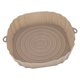 thumbnail image 1 of Freidora de Aire de 20Cm, Bandeja para Hornear, Cesta para Pollo Frito, Alfombrilla, Freidora de Aire, Olla de Silicona, Repuesto Redondo, SartéN para Parrilla, MarróN, 1 of 5