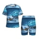 thumbnail image 1 of Balery Mountain Cottage In Snow Conjunto de Pijama Infantil de Manga Corta con Estampado – Ropa de Dormir de Algodón Suave-4X-Large, 1 of 6