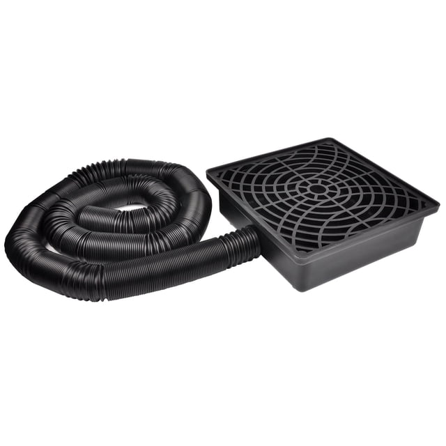 Kit de desagüe para lavabo Prestantious, perfil bajo, 30 x 30 cm