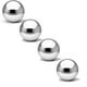thumbnail image 4 of Bola de observación de acero inoxidable, esfera de jardín reflectante de bola hueca pulida con espejo, bolas flotantes sin costuras (10 cm x 4 piezas), 4 of 5