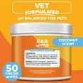 thumbnail image 4 of Paw Science Finger Wipes Soothing Dog Ear Cleaner, 4 of 8