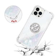thumbnail image 5 of Funda para iPhone 14 Pro Max con Brillo Líquido Flotante, Purpurina, Parachoques y Anillo Giratorio Soporte, 5 of 5