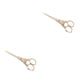 thumbnail image 3 of Riwesomey Tijeras de costura de moda y duraderas para bordado y costura, tijeras fáciles de bordar, torres, tijera dorada Torres sissor oro 2Conjunto, 3 of 6