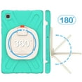 thumbnail image 2 of XYX Case for Samsung Galaxy Tab A7 10.4 inch SM-T500/SM-T505, 360 Degree Rotating Hand Grip Shockproof Cover with Shoulder Strap, Mint Green, 2 of 7