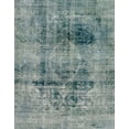 thumbnail image 1 of Ahgly Company Indoor Rectangle Abstract Dark Sea Green Abstract Area Rugs, 6' x 9', 1 of 6