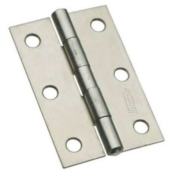 National Hardware - V518 3" Non-Removable Pin Narrow Utility Hinge - 2 Per Pack