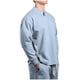 thumbnail image 3 of Blusas y camisas de manga larga y cuello redondo para hombre, estilo casual, de color liso, de poliéster y algodón., 3 of 6
