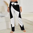 thumbnail image 3 of Wilma Flintstones Winter Female Pants Flannel High Waist Women Pants Lady Warm Straight Leg Plush Trousers, 3 of 7