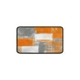 thumbnail image 2 of Usnfhcaw Kitchen Floor Mat 2 Sets 17''×30''+17''×47'' Inch (orange Marble), 2 of 7