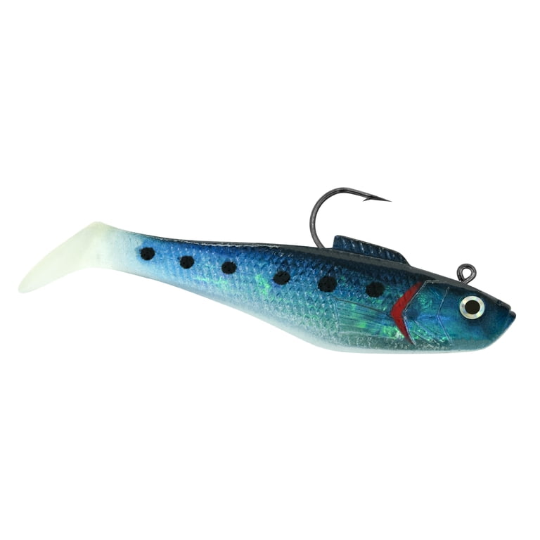 2 pack) Tsunami Holographic Swim Shad Fishing Lure 3
