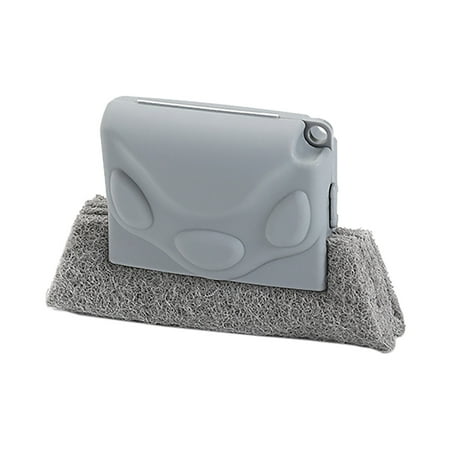 

Egmy Creative Groove Cleaning Brush Window Door Track Cleaning Brush Gray One Size