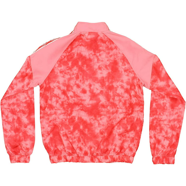 Umbro Big Girls Youth Half Zip Tye-Dye Pullover Windbreaker Jacket