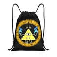 thumbnail image 3 of Mochila con cordón de Anime Gravity Falls de Dipper Pines, mochila deportiva para gimnasio, bolsas con cordón para ciclismo, 3 of 5