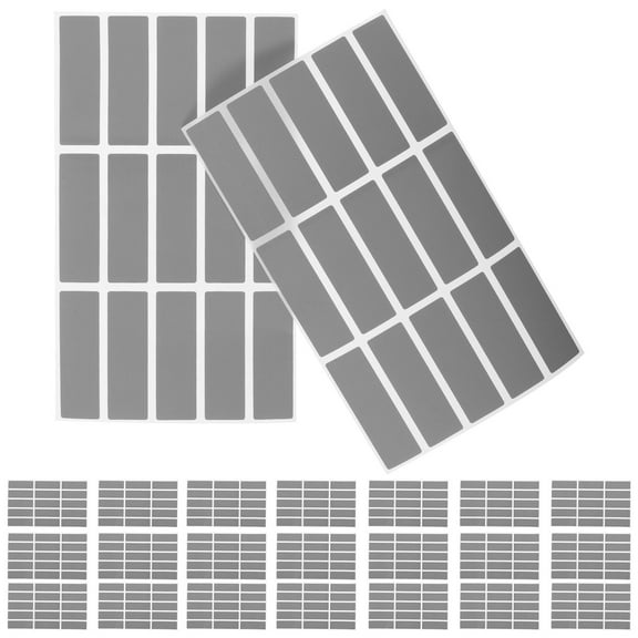 Masteelf  25 Sheets Label Small Scratch off Stickers Office