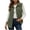 14# Green, variant on LISTHA Sleeveless Jackets Vest for Women Casual Solid Open Front Work Office Vest Black L